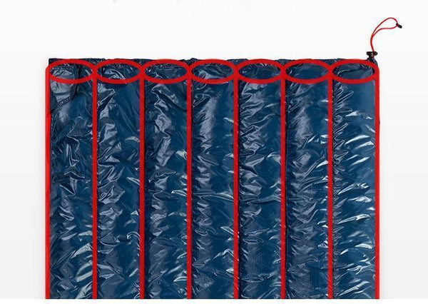 Planet Gates CW280 navy W pillow Outdoor Envelope 85% Goose Down Sleeping Bag Waterproof Ultralight Sleeping Bags Winter Camping Splicing
