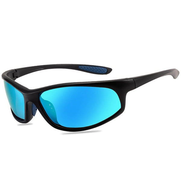Planet Gates Cyan / China / Black Glitztxunk Polarized Sunglasses Men Brand Designer Square Sports Sun Glasses for Men Driving Black Frame Goggle UV400 okulary