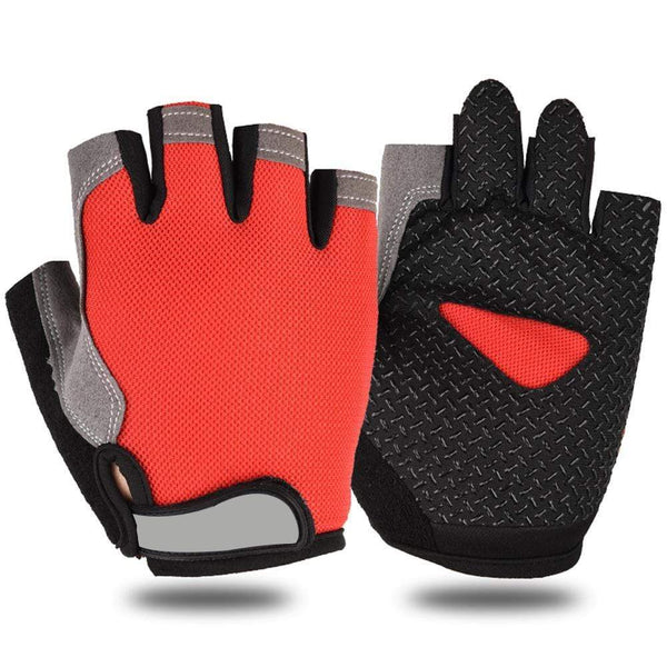 Planet Gates Cycling Anti-slip Anti-sweat Men Women Half Finger Gloves Breathable Anti-shock Sports Gloves Bike Bicycle Cycling Glove