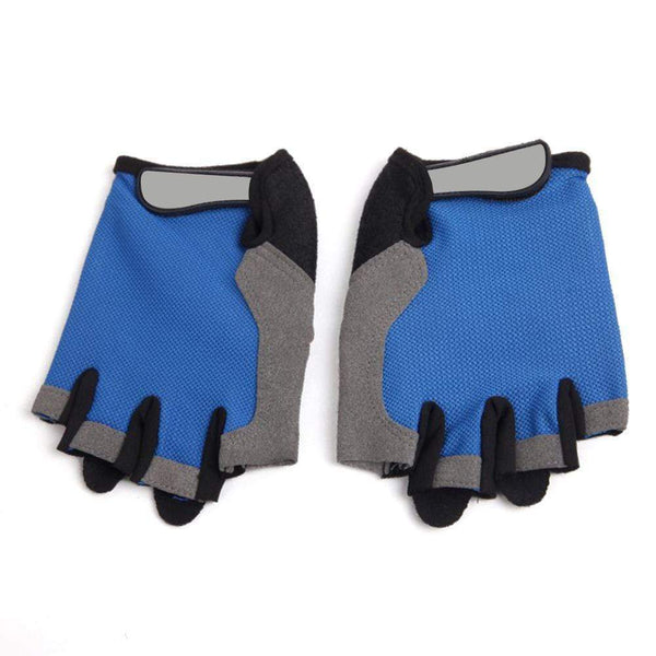 Planet Gates Cycling Anti-slip Anti-sweat Men Women Half Finger Gloves Breathable Anti-shock Sports Gloves Bike Bicycle Cycling Glove