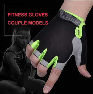 Planet Gates Cycling Anti-slip Anti-sweat Men Women Half Finger Gloves Breathable Anti-shock Sports Gloves Bike Bicycle Glove