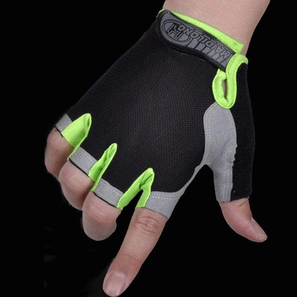 Planet Gates Cycling Anti-slip Anti-sweat Men Women Half Finger Gloves Breathable Anti-shock Sports Gloves Bike Bicycle Glove