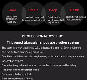 Planet Gates Cycling Anti-slip Anti-sweat Men Women Half Finger Gloves Breathable Anti-shock Sports Gloves Bike Bicycle Glove