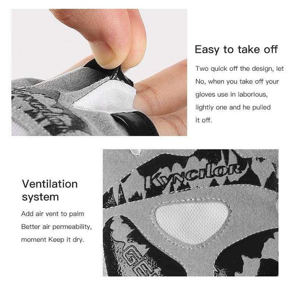 Planet Gates Cycling Anti-slip Anti-sweat Men Women Half Finger Gloves Breathable Anti-shock Sports Gloves MTB Bike Bicycle Glove