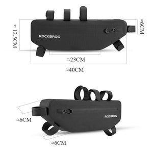 Planet Gates Cycling Bicycle Bags Top Tube Front Frame Bag Waterproof MTB Road Triangle Pannier Dirt-resistant Bike Accessories Bags