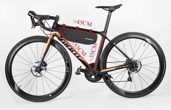 Planet Gates Cycling Bicycle Bags Top Tube Front Frame Bag Waterproof MTB Road Triangle Pannier Dirt-resistant Bike Accessories Bags