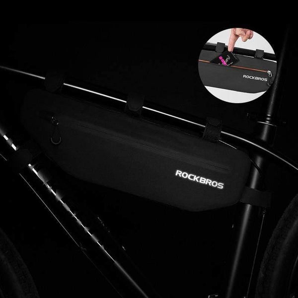 Planet Gates Cycling Bicycle Bags Top Tube Front Frame Bag Waterproof MTB Road Triangle Pannier Dirt-resistant Bike Accessories Bags