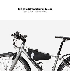 Planet Gates Cycling Bicycle Bike Head Tube Handlebar Cell Mobile Phone Bag Case Holder Case Pannier For 6.5in Phone