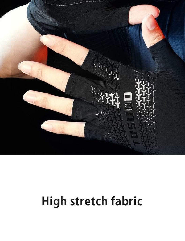 Planet Gates Cycling Bike Half Finger Non-slip Gloves Shockproof Summer Breathable MTB Road Bicycle Gloves Men Women Cycling Equipment