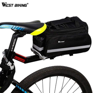 Planet Gates Cycling Camel Bag 10-25L Volume Waterproof Riding Bicycle Rear Rack Storage Luggage Bags Reflective MTB Bike Bag