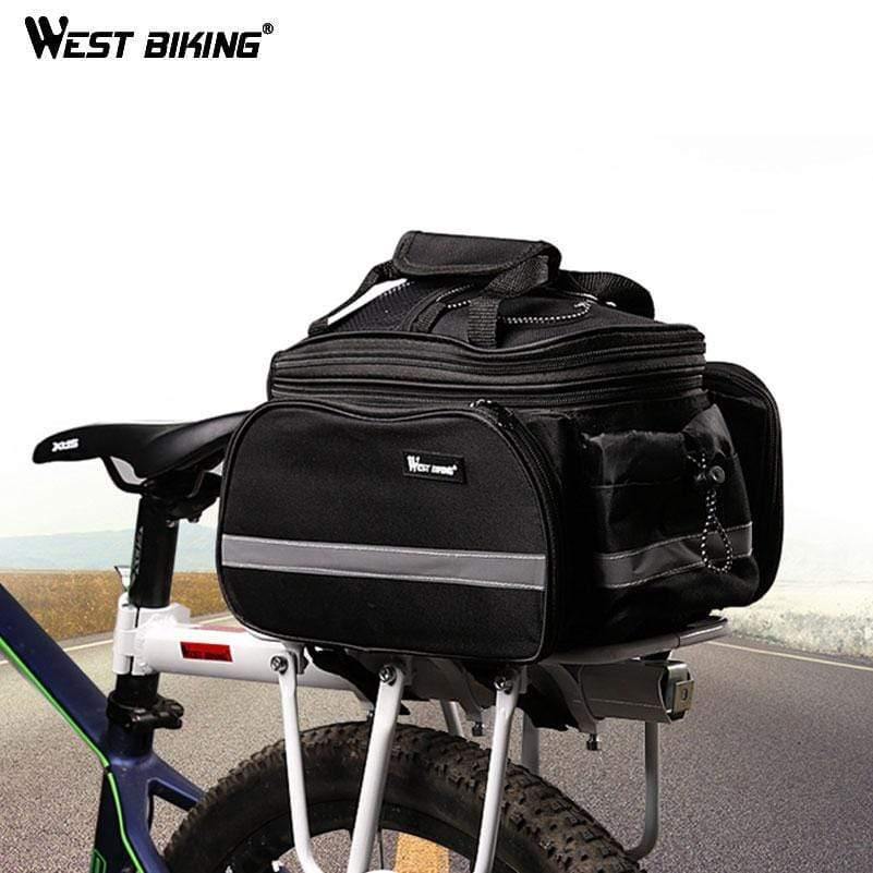 Planet Gates Cycling Camel Bag 10-25L Volume Waterproof Riding Bicycle Rear Rack Storage Luggage Bags Reflective MTB Bike Bag
