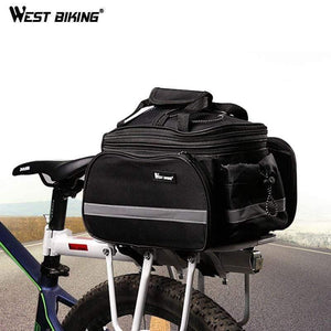 Planet Gates Cycling Camel Bag 10-25L Volume Waterproof Riding Bicycle Rear Rack Storage Luggage Bags Reflective MTB Bike Bag