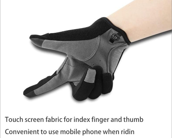 Planet Gates Cycling Full Finger Gloves Touch Screen Anti-slip Bicycle Lycra Fabric Mittens Bicicleta Road Bike Long Glove