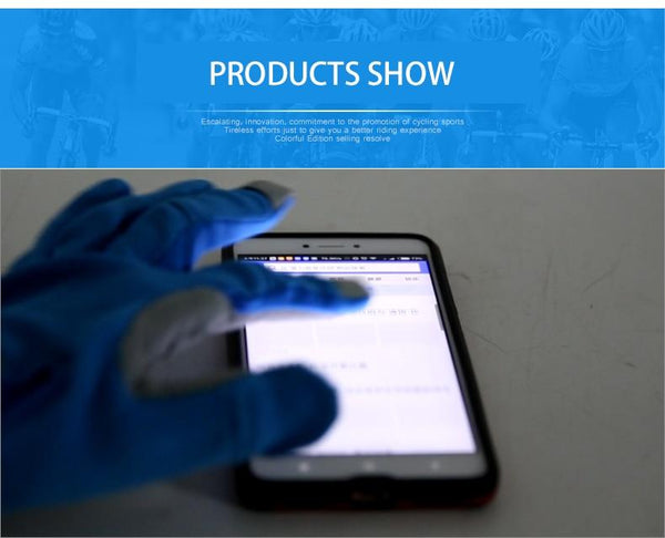 Planet Gates Cycling Full Finger Gloves Touch Screen Anti-slip Bicycle Lycra Fabric Mittens Bicicleta Road Bike Long Glove