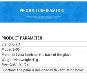 Planet Gates Cycling Full Finger Gloves Touch Screen Anti-slip Bicycle Lycra Fabric Mittens Bicicleta Road Bike Long Glove