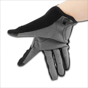Planet Gates Cycling Full Finger Gloves Touch Screen Anti-slip Bicycle Lycra Fabric Mittens Bicicleta Road Bike Long Glove