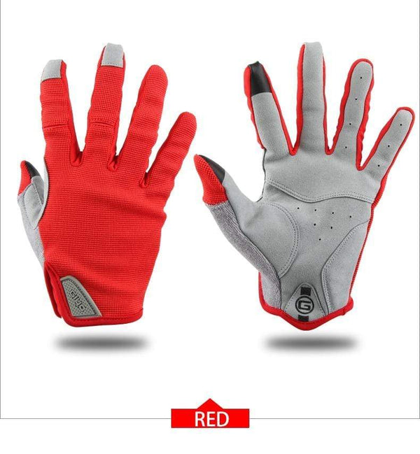 Planet Gates Cycling Full Finger Gloves Touch Screen Anti-slip Bicycle Lycra Fabric Mittens Bicicleta Road Bike Long Glove
