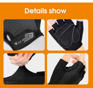 Planet Gates Cycling Glove Half Finger Gel Pad Breathable Sweat Washable Outdoor Sports MTB Gloves Non-Slip a Pair Bicycle Gloves