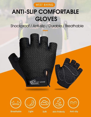 Planet Gates Cycling Glove Half Finger Gel Pad Breathable Sweat Washable Outdoor Sports MTB Gloves Non-Slip a Pair Bicycle Gloves