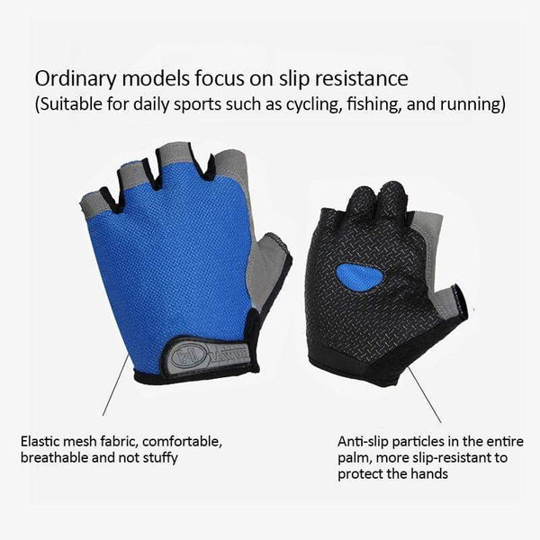 Planet Gates Cycling Gloves Anti-slip Anti-sweat Men Women Half Finger Gloves Breathable Anti-shock Sports Gloves MTB Bike Bicycle Glove