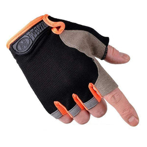 Planet Gates Cycling Gloves Anti-slip Anti-sweat Men Women Half Finger Gloves Breathable Anti-shock Sports Gloves MTB Bike Bicycle Glove