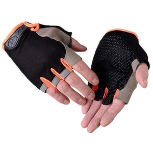 Planet Gates Cycling Gloves Anti-slip Anti-sweat Men Women Half Finger Gloves Breathable Anti-shock Sports Gloves MTB Bike Bicycle Glove
