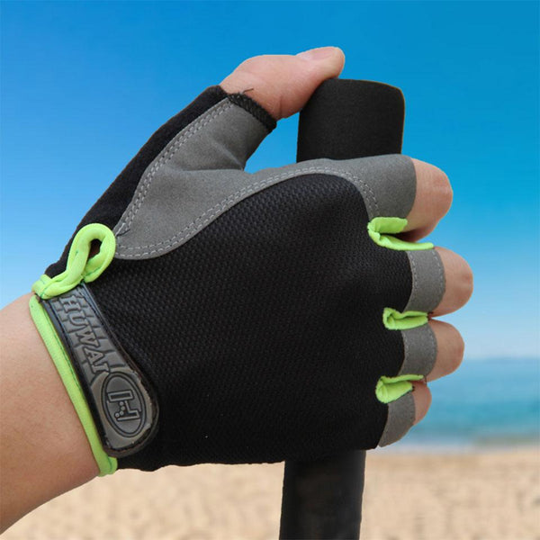 Planet Gates Cycling Gloves Anti-slip Anti-sweat Men Women Half Finger Gloves Breathable Anti-shock Sports Gloves MTB Bike Bicycle Glove