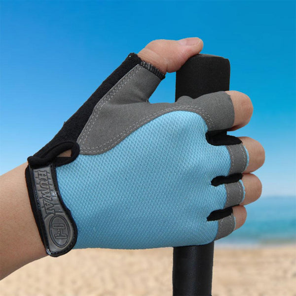 Planet Gates Cycling Gloves Anti-slip Anti-sweat Men Women Half Finger Gloves Breathable Anti-shock Sports Gloves MTB Bike Bicycle Glove