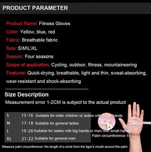 Planet Gates Cycling Gloves Breathable Sweat Comfortable Women Men Bicycle Gloves Anti-slip Shockproof Bicycle Motorcycle Gloves