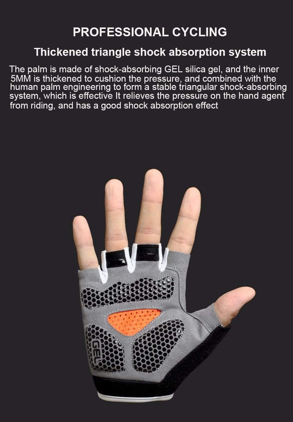 Planet Gates Cycling Gloves Breathable Sweat Comfortable Women Men Bicycle Gloves Anti-slip Shockproof Bicycle Motorcycle Gloves