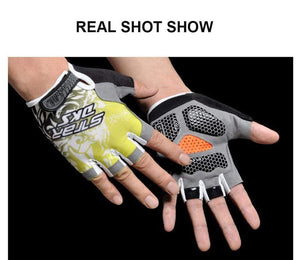 Planet Gates Cycling Gloves Breathable Sweat Comfortable Women Men Bicycle Gloves Anti-slip Shockproof Bicycle Motorcycle Gloves