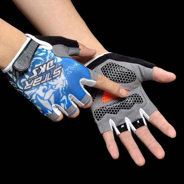 Planet Gates Cycling Gloves Breathable Sweat Comfortable Women Men Bicycle Gloves Anti-slip Shockproof Bicycle Motorcycle Gloves