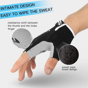 Planet Gates Cycling Gloves Fingerless Riding MTB Bike Bicycle Glove Thermal Warm Motorcycle Winter Autumn Women Men