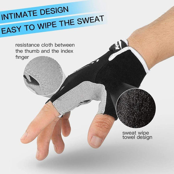 Planet Gates Cycling Gloves Fingerless Riding MTB Bike Bicycle Glove Thermal Warm Motorcycle Winter Autumn Women Men