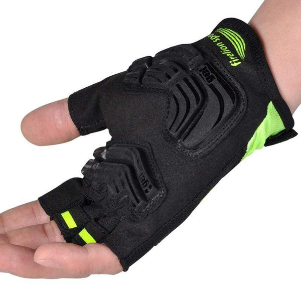 Planet Gates Cycling Gloves for Men Women GEL Sport Mountain Bike Bicycle Gloves Breathable Off Road Half Finger MTB Gloves Mittens