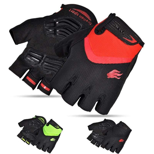 Planet Gates Cycling Gloves for Men Women GEL Sport Mountain Bike Bicycle Gloves Breathable Off Road Half Finger MTB Gloves Mittens