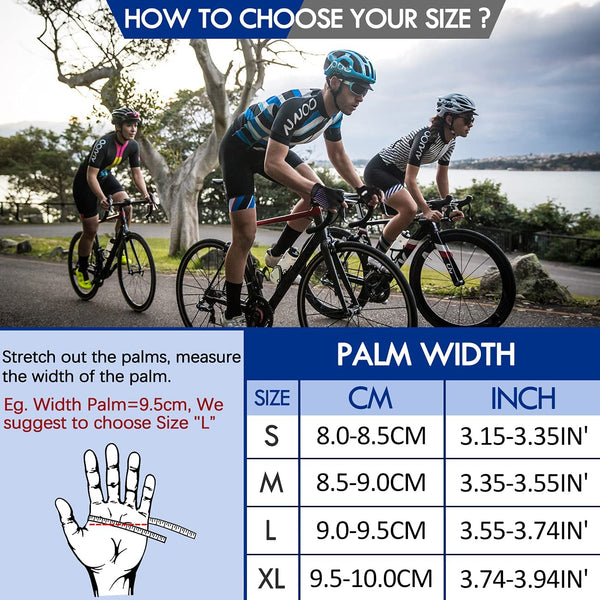 Planet Gates Cycling Gloves Gel Shockproof MTB Road Bike Gloves Breathable Durable Bicycle Gloves Non-slip Biking Glove for Men Women