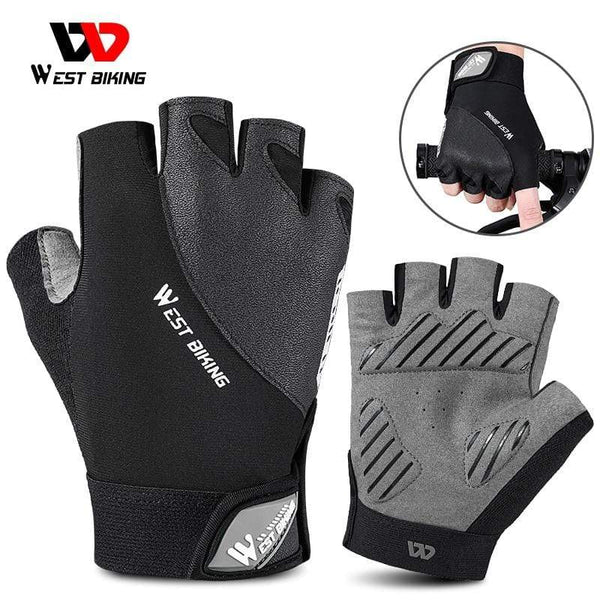 Planet Gates Cycling Gloves Half Finger Anti Slip Shockproof Bike Gloves Gel Pad Summer Women Men Sports MTB Road Bicycle Gloves