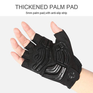 Planet Gates Cycling Gloves Half Finger Bike Gloves Shockproof Breathable GEL MTB Mountain Bicycle Gloves Men Sports Cycling Clothings