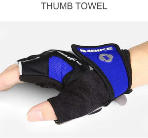 Planet Gates Cycling Gloves Half Finger Bike Gloves Shockproof Breathable GEL MTB Mountain Bicycle Gloves Men Sports Cycling Clothings