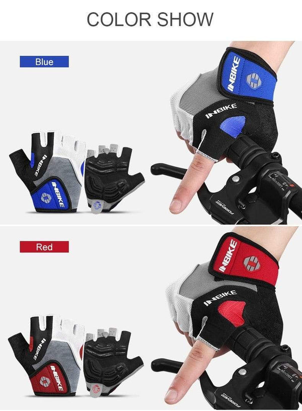 Planet Gates Cycling Gloves Half Finger Bike Gloves Shockproof Breathable GEL MTB Mountain Bicycle Gloves Men Sports Cycling Clothings