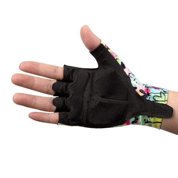 Planet Gates Cycling Gloves Half Finger Men Women Bike Anti-slip Outdoor Gloves Summer Bike Gloves Road Breathable Shockproof Bicycle Gloves