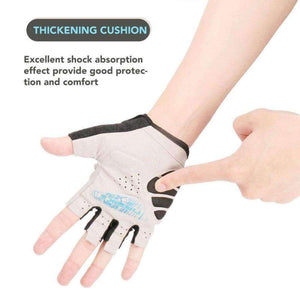 Planet Gates Cycling Gloves Half Finger Sport Shockproof Accessories for Summer Mountain Bike Riding Men and Women
