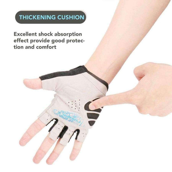 Planet Gates Cycling Gloves Half Finger Sport Shockproof Accessories for Summer Mountain Bike Riding Men and Women