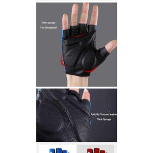Planet Gates Cycling Gloves Half Finger Women Men Sport Fitness Gloves Road Bike Glove Sponge Padded Bicycle Gloves Accessories