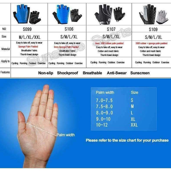 Planet Gates Cycling Gloves Half Finger Women Men Sport Fitness Gloves Road Bike Glove Sponge Padded Bicycle Gloves Accessories