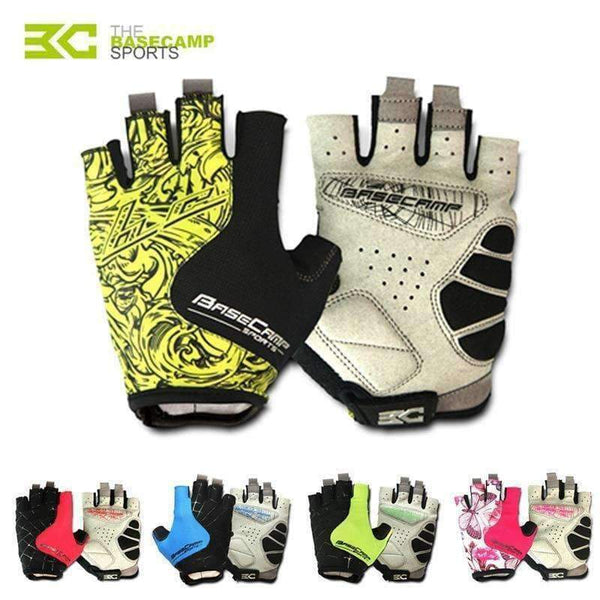 Planet Gates Cycling Gloves / L Cycling Gloves Half Finger Men Women Gel Pad Gym Sport MTB Bike Gloves Anti-Slip Breathable Cycling Accessories Gym