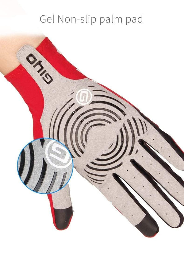 Planet Gates Cycling Gloves Long Full Fingers Sports Touch Screen Gel Sports Women Men Summer long finger gloves  MTB Road Riding Racing