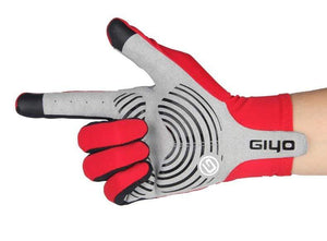 Planet Gates Cycling Gloves Long Full Fingers Sports Touch Screen Gel Sports Women Men Summer long finger gloves  MTB Road Riding Racing