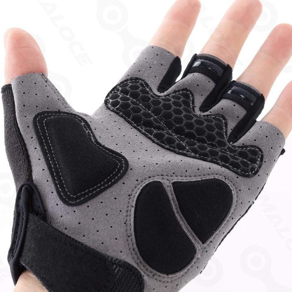 Planet Gates Cycling Gloves Men Women Road Racing Half Finger Summer Mittens Non-Slip Reflective Outdoor Sport Adult MTB Bike Glove